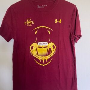 Under Armour Cardinal Cyclones Graphic Tee